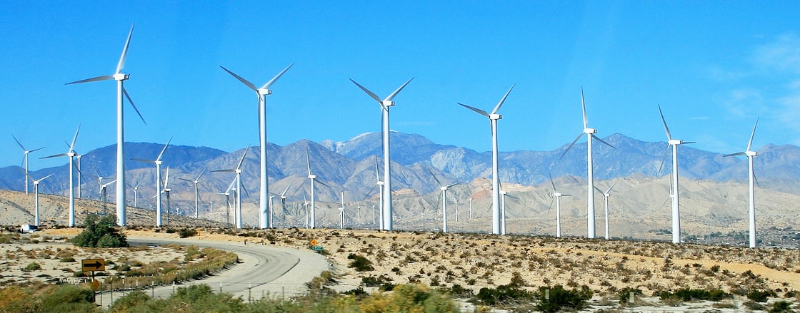 Wind turbines as a green source of energy