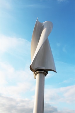 Savonius rotor wind turbine.